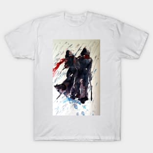 Walking in the storm T-Shirt